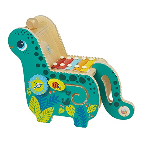 Foto 4 pulgar | Instrumento Musical Y Juguete De Actividad Manhattan Toy De Madera Con Forma De Dinosaurio Para Niño - Venta Interna