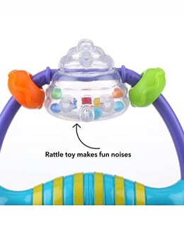 Foto 3 | Trona Nuby Silly Spinwheel Con Base De Ventosa, Juguete Inte - Venta Internacional.