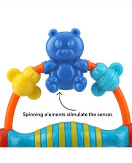 Foto 5 | Trona Nuby Silly Spinwheel Con Base De Ventosa, Juguete Inte - Venta Internacional.