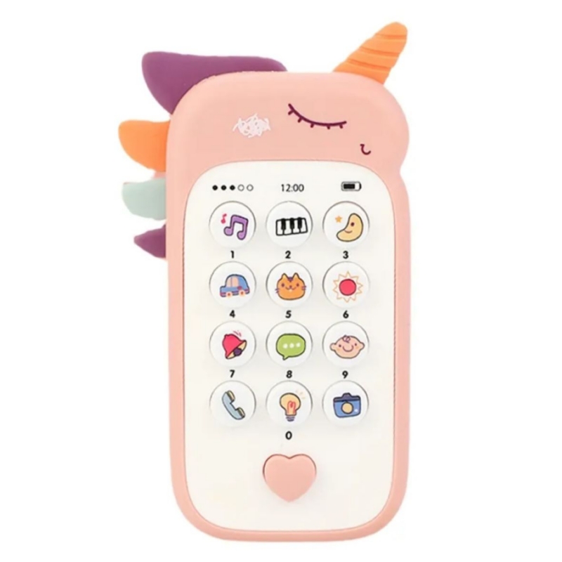 Foto 3 pulgar | Teléfono Celular De Juguete Musical Para Bebés Y Niños Con Luces - Venta Internacional.