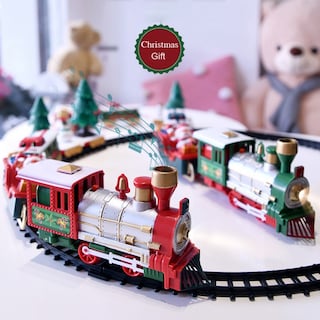 Foto 2 | Pista De Música Eléctrica Navideña De Toy Car Con Luces Y Sonidos - Venta Internacional.