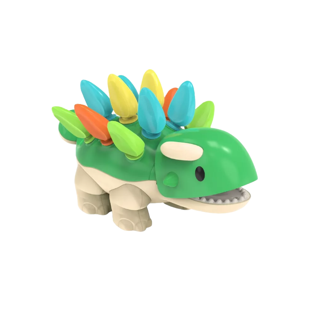 Foto 2 pulgar | Juguetes Dinosaurios Didácticos Montessori Verde Regalo para Niños