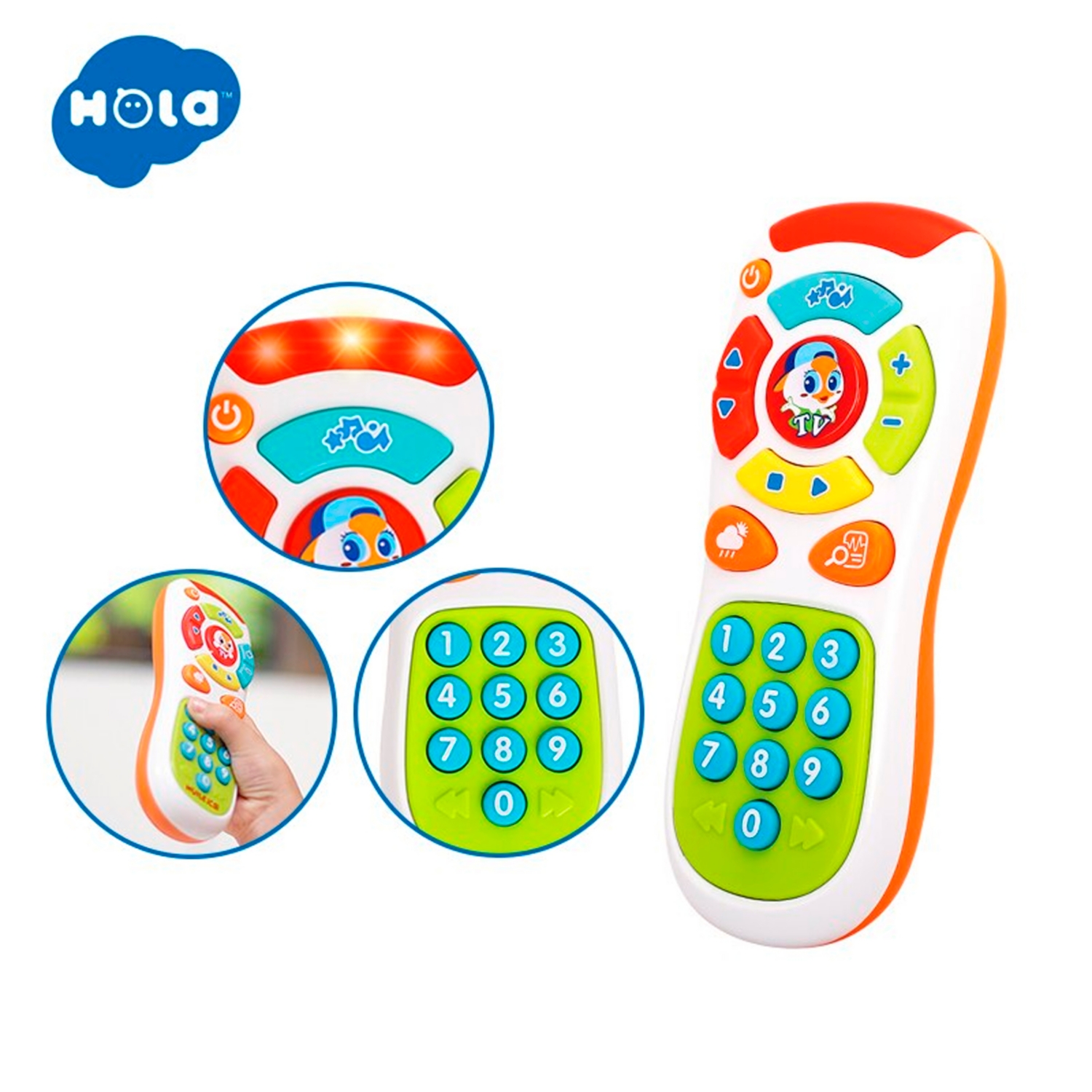 Juguete de Aprendizaje A Control Remoto Hola Para Bebés Y Niños - Venta Internacional