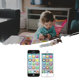 Foto 2 | Teléfono Móvil Educativo Con Pantalla Táctil Para Niños De 4 A 6 Años - Venta Internacional.