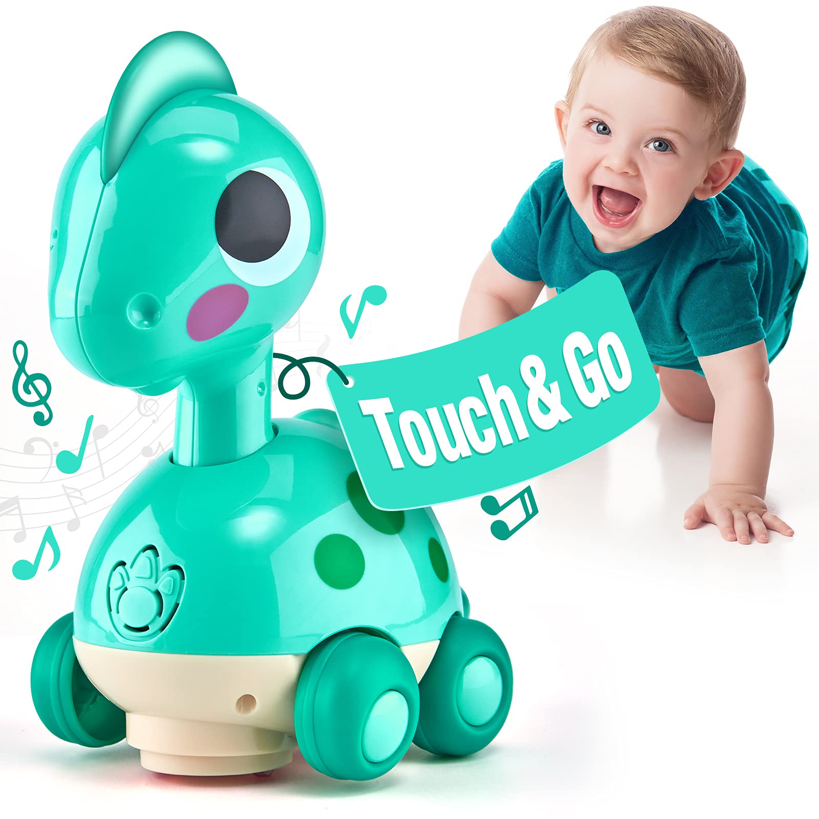 Foto 2 pulgar | Juguete Musical Cubicfun Touch & Go para Bebés de 6 a 18 Meses - Venta Internacional