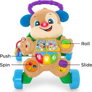 Foto 5 | Juguete Fisher-Price Laugh & Learn Smart Stages con Puppy Walker para Bebés - Venta Internacional
