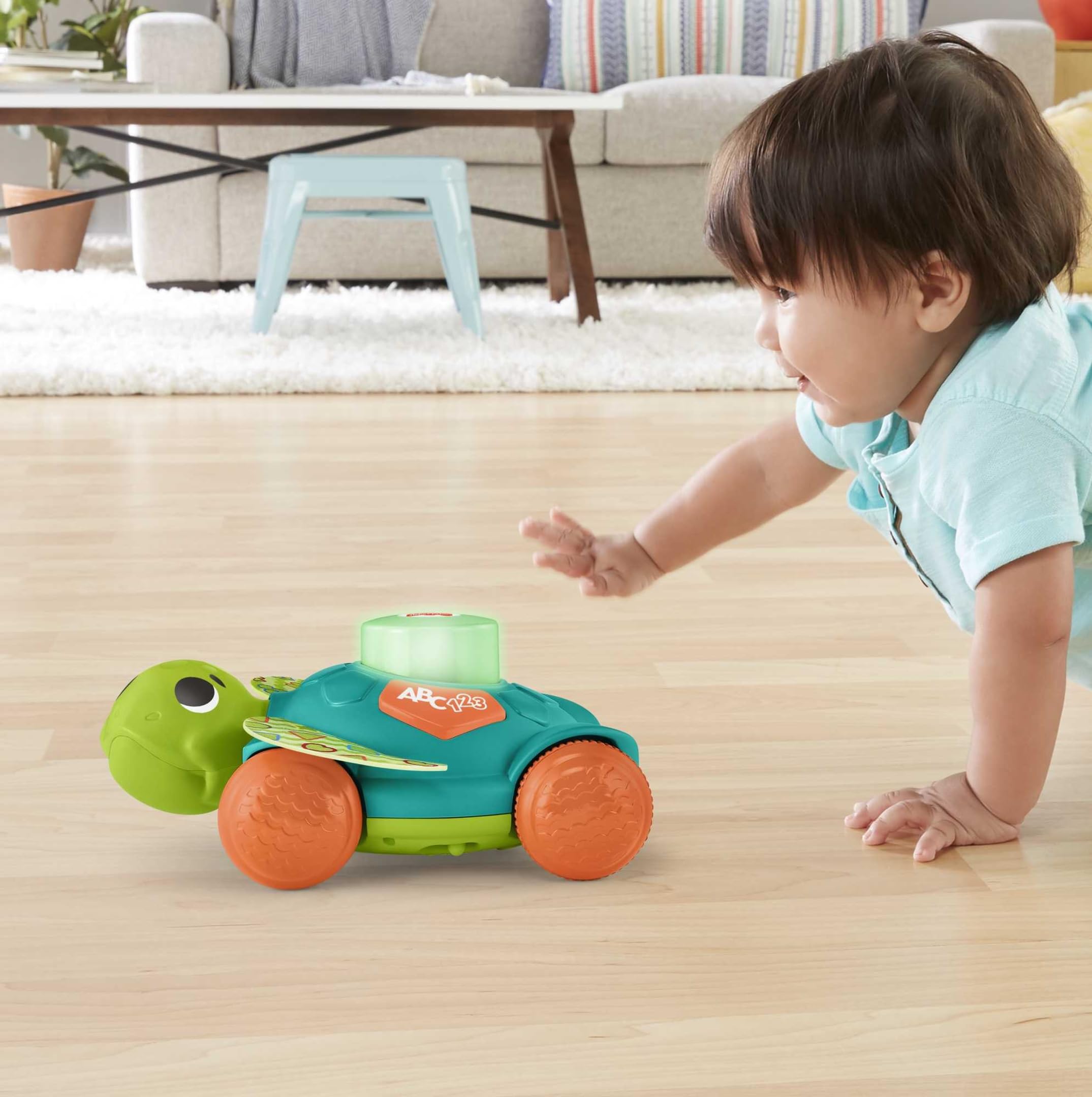 Foto 3 pulgar | Tortuga Marina de Juguete Fisher-price Linkimals para Bebés - Venta Internacional
