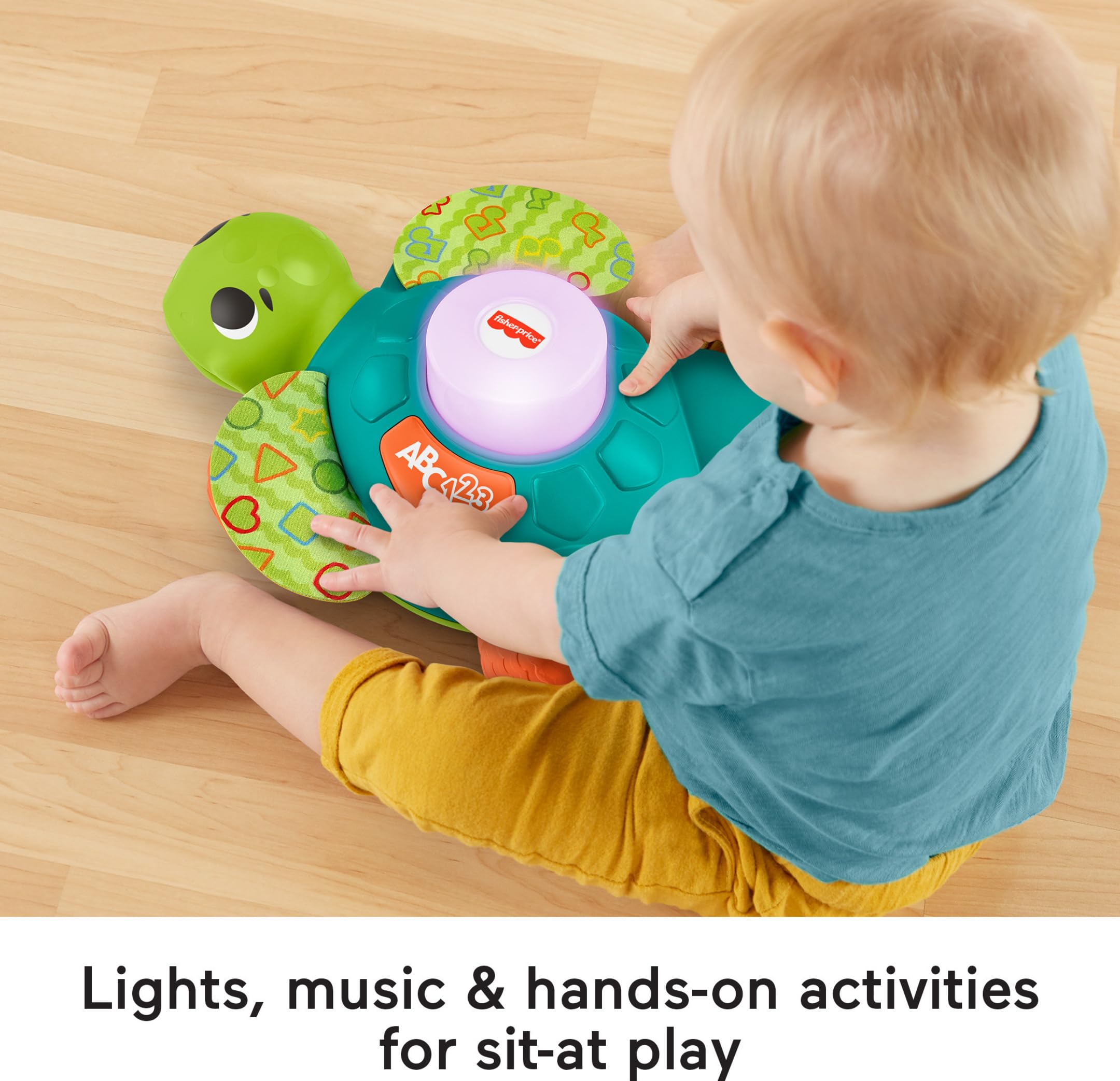 Foto 5 pulgar | Tortuga Marina de Juguete Fisher-price Linkimals para Bebés - Venta Internacional