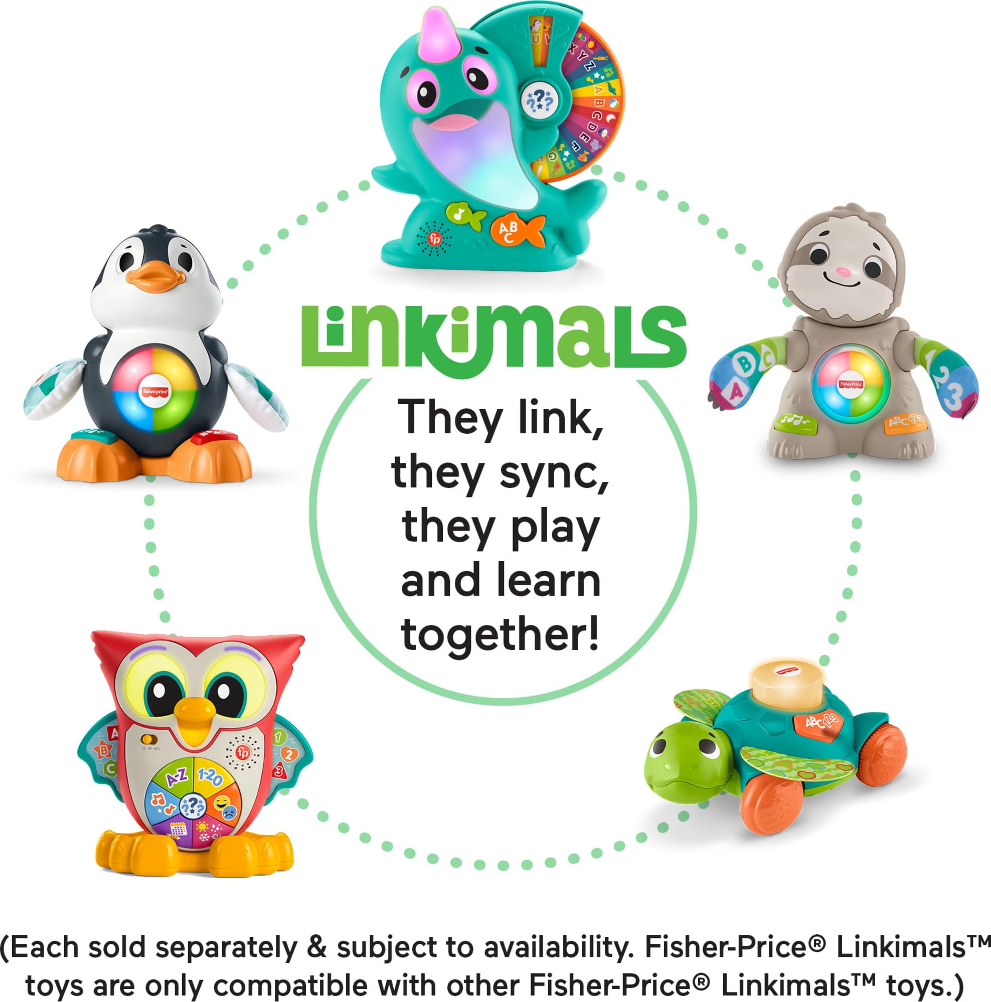 Foto 6 pulgar | Tortuga Marina de Juguete Fisher-price Linkimals para Bebés - Venta Internacional