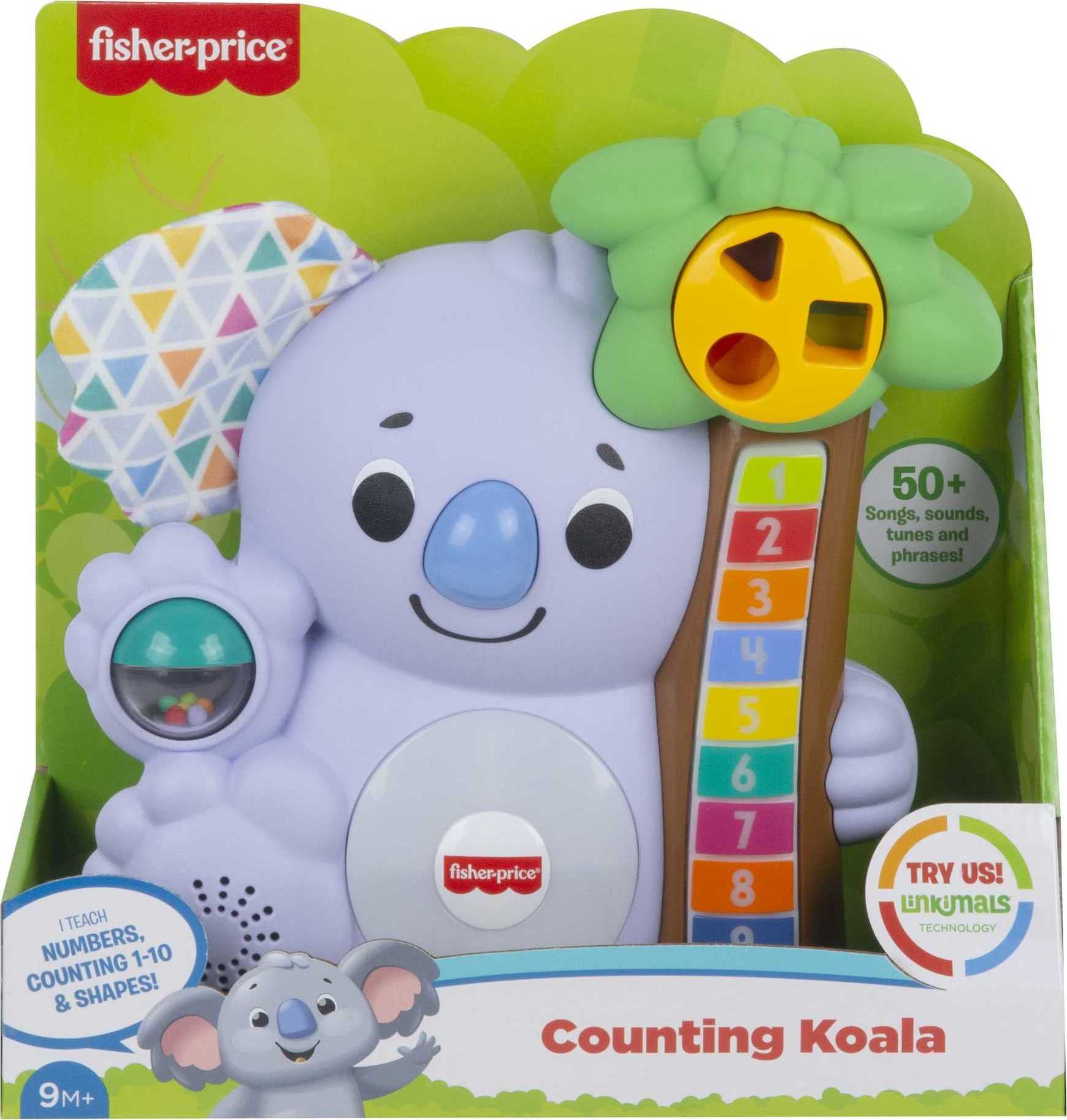 Foto 7 pulgar | Juguete Didáctico Fisher-price Linkimals Counting Koala Durante Más De 9 Meses - Venta Internacional.