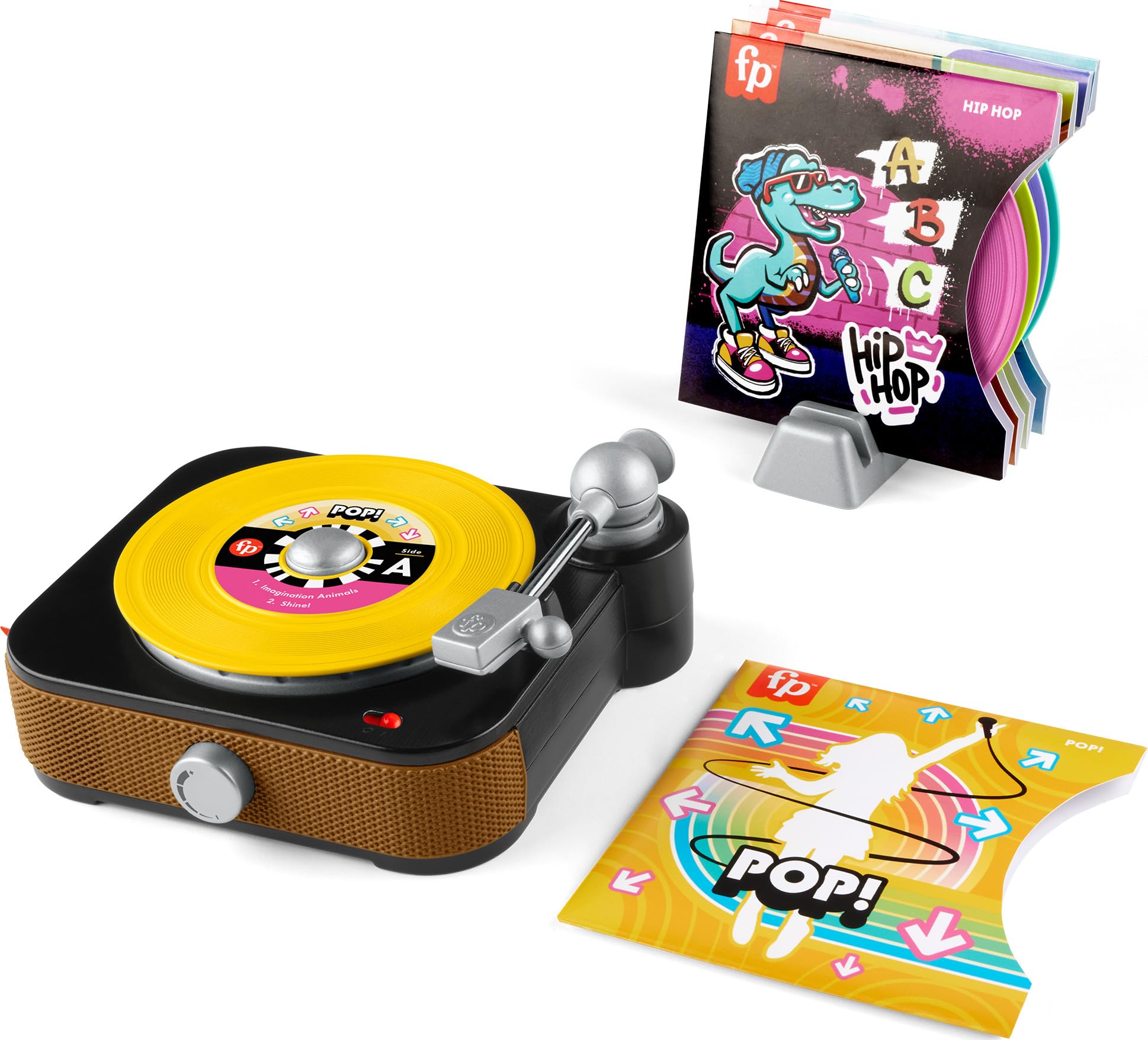 Tocadiscos Rockin' De Juguete Musical Fisher-price Para Niños Mayores De 3 Años - Venta Internacional.