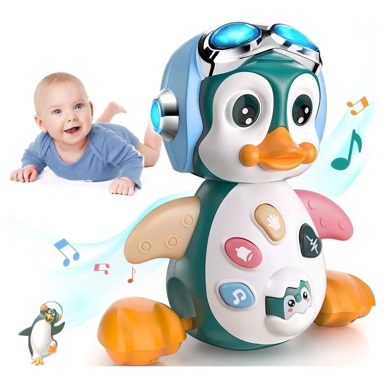 Foto 2 pulgar | Juguete Musical Yelloa Dancing Walking Swinging Rabbit 12-18 Meses - Venta Internacional