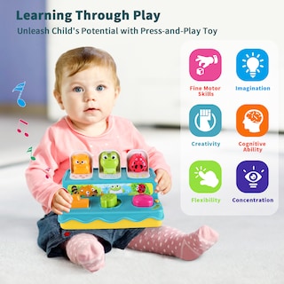 Foto 6 | Juguete Montessori Musical Interactivo para Niños de 1 a 3 Años - Venta Internacional