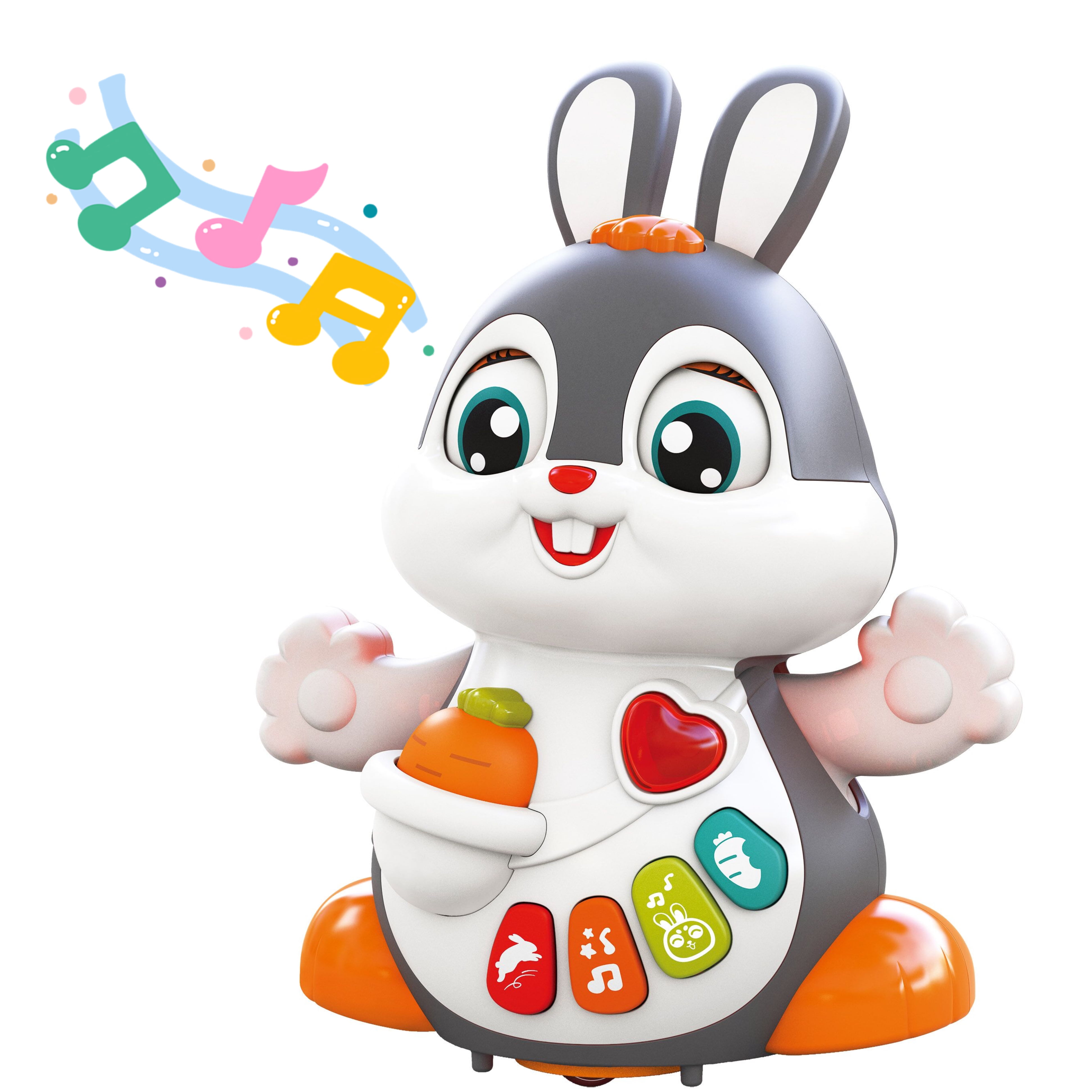 Juguete Musical Yelloa Dancing Walking Swinging Rabbit para Bebés de 12-18 meses - Venta Internacional. $1,040