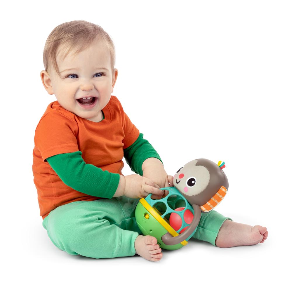 Foto 3 pulgar | Juguete Multisensorial Grab And Giggle Monkey Bright Starts 16779