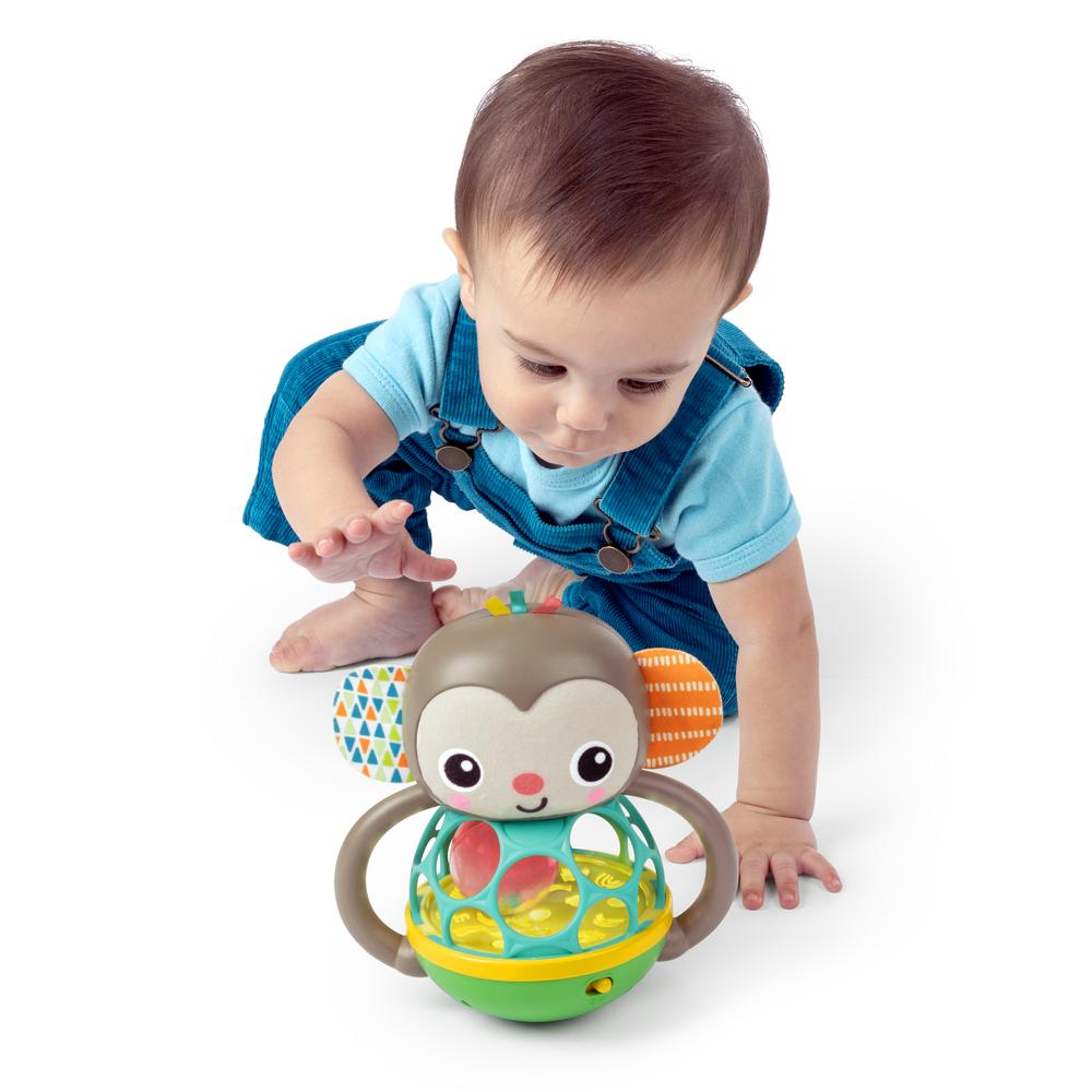 Foto 5 pulgar | Juguete Multisensorial Grab And Giggle Monkey Bright Starts 16779