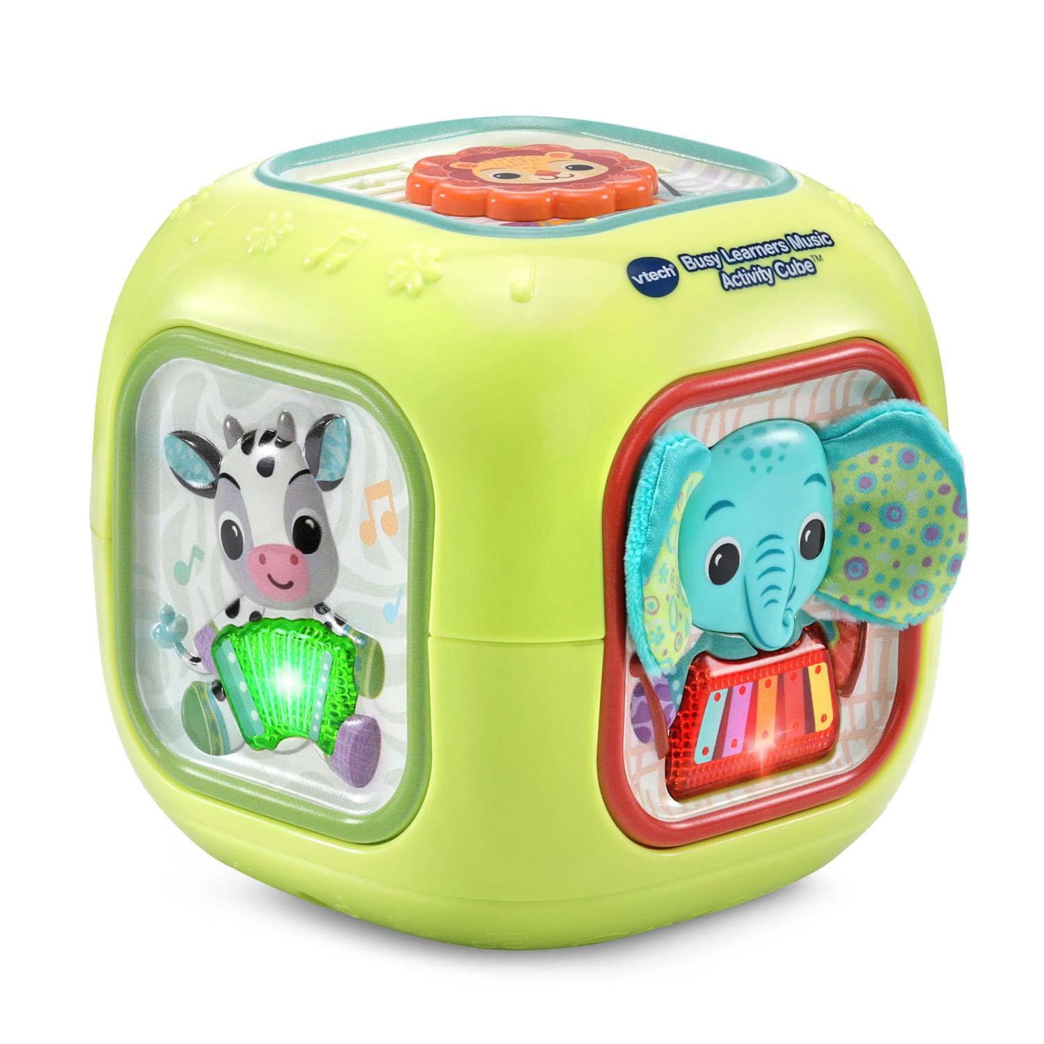 Foto 2 pulgar | Activity Cube Vtech Baby Busy Learners Music Green Durante Más De 3 Meses - Venta Internacional.