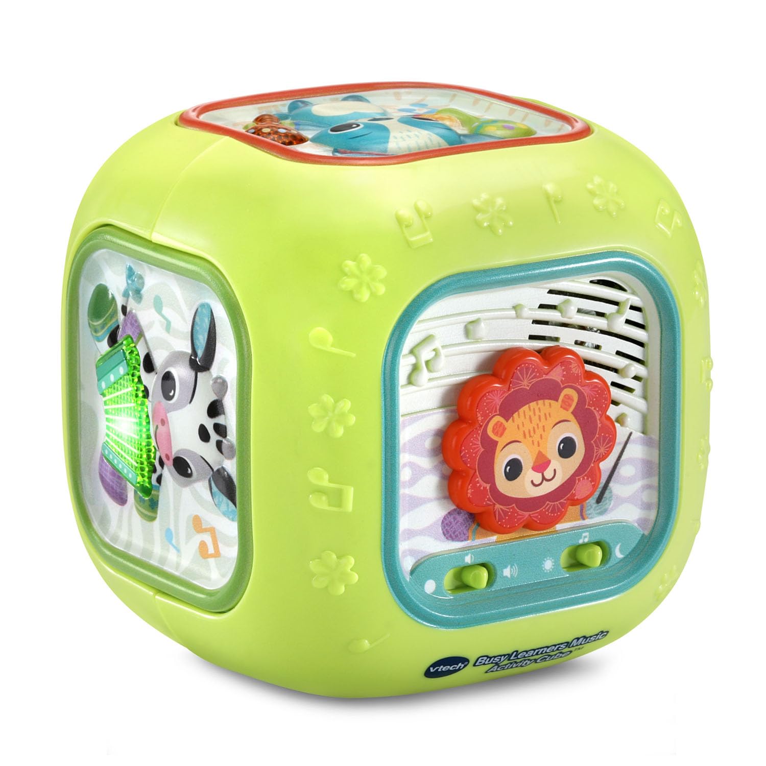 Foto 3 pulgar | Activity Cube Vtech Baby Busy Learners Music Green Durante Más De 3 Meses - Venta Internacional.