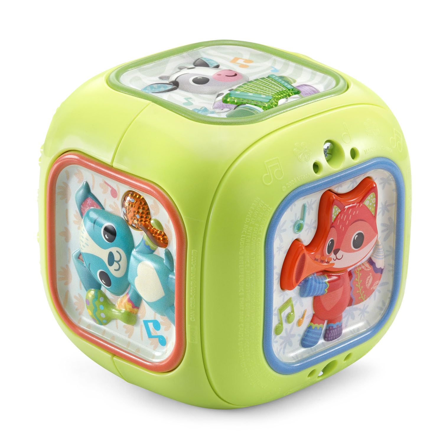 Foto 5 pulgar | Activity Cube Vtech Baby Busy Learners Music Green Durante Más De 3 Meses - Venta Internacional.