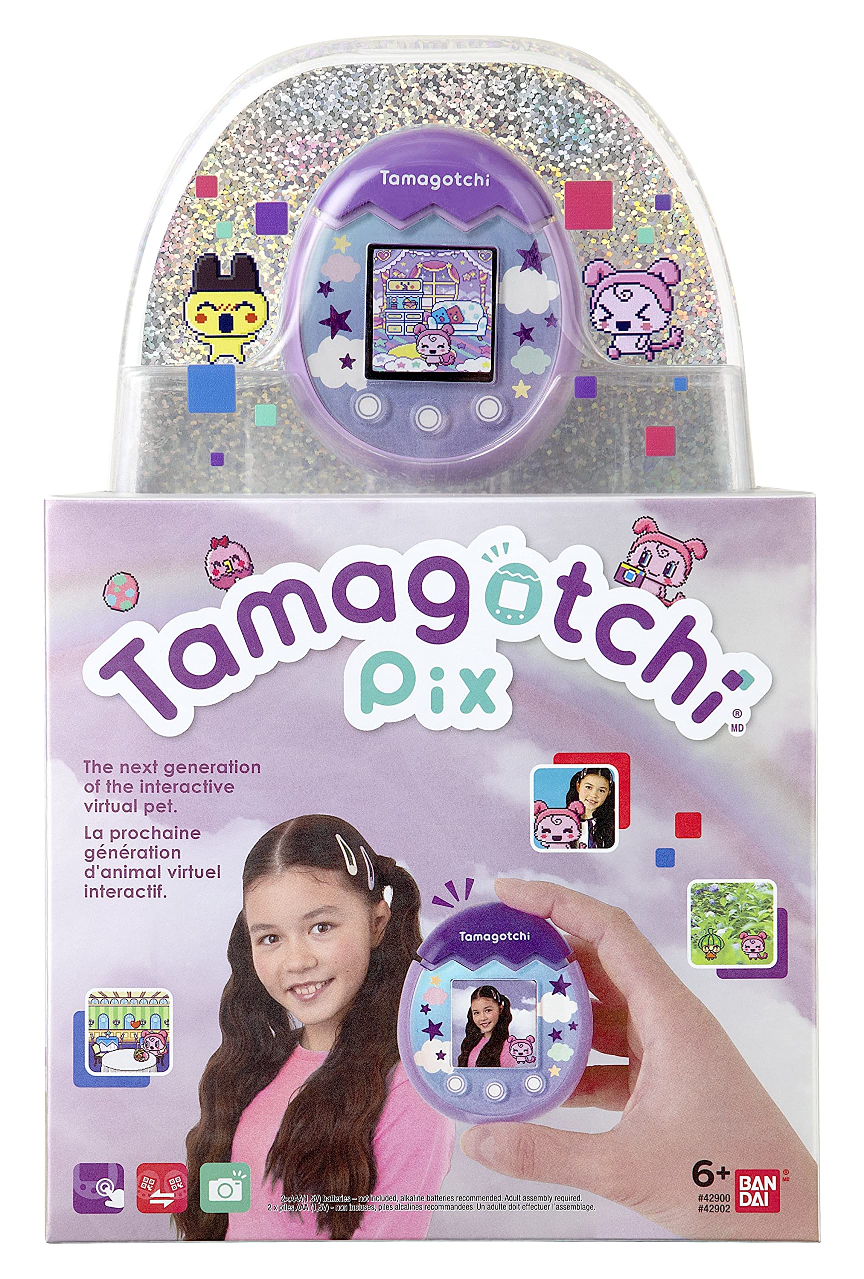 Foto 6 pulgar | Realidad Virtual Pet Tamagotchi Pix Con Cámara Y Juegos 42902 - Venta Internacional.