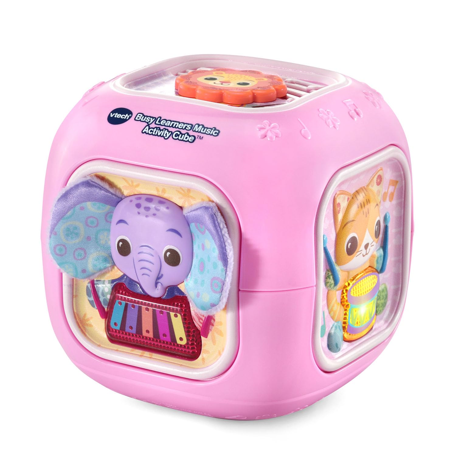 Foto 3 | Activity Cube Vtech Baby Busy Learners, Música Rosa Durante Más De 3 Meses - Venta Internacional.