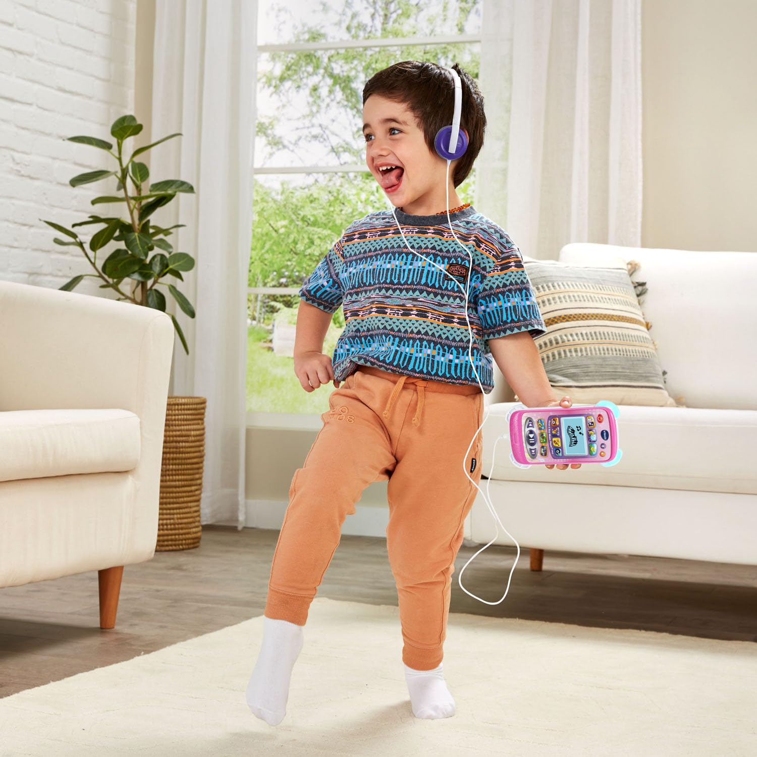 Foto 6 | Reproductor De Música Vtech Rock And Bop Pro Para Niños De 3 A 6 Años, Color Rosa - Venta Internacional.