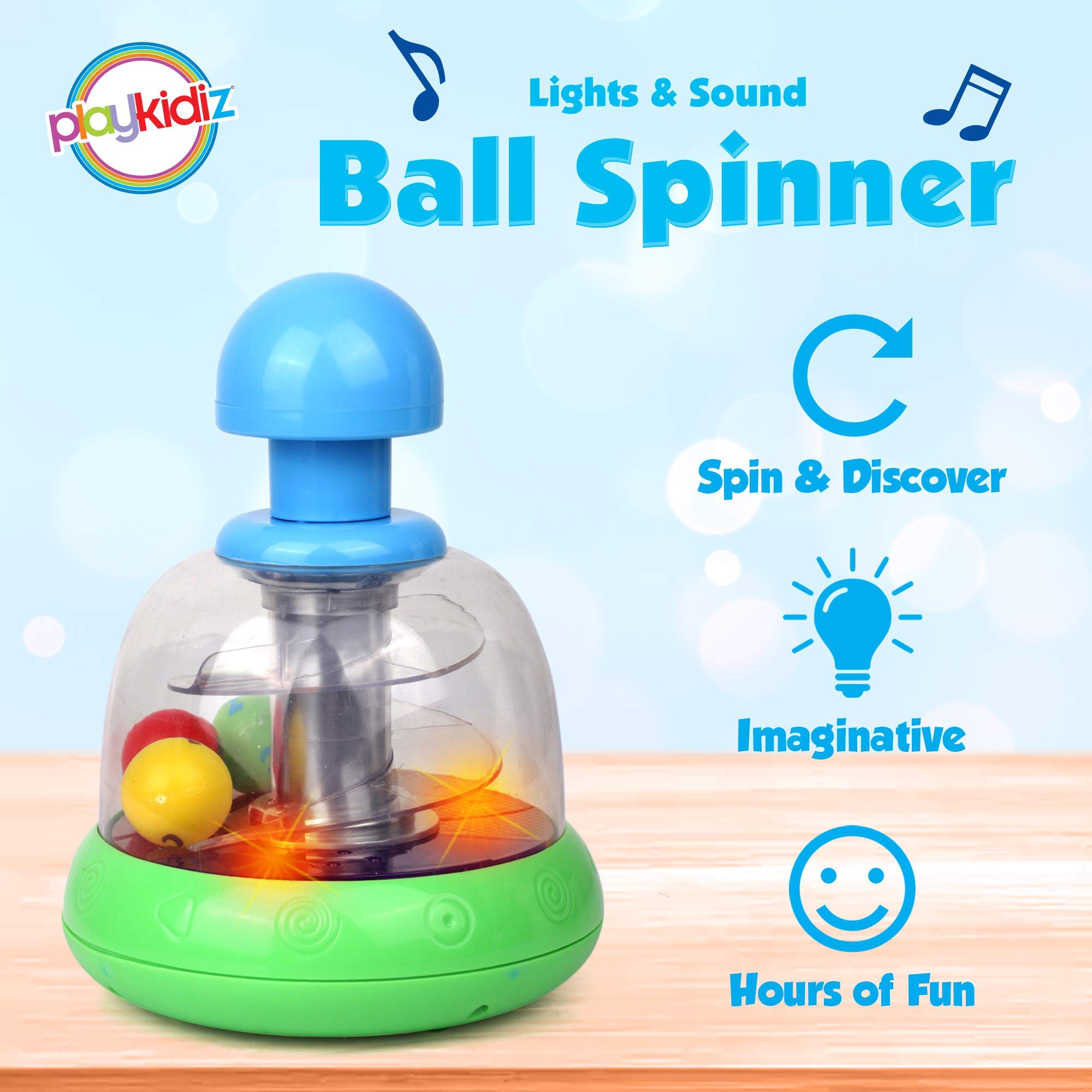 Foto 4 pulgar | Juguete De Desarrollo Playkidz, Girador De Bolas Con Luz Y Sonido - Venta Internacional.