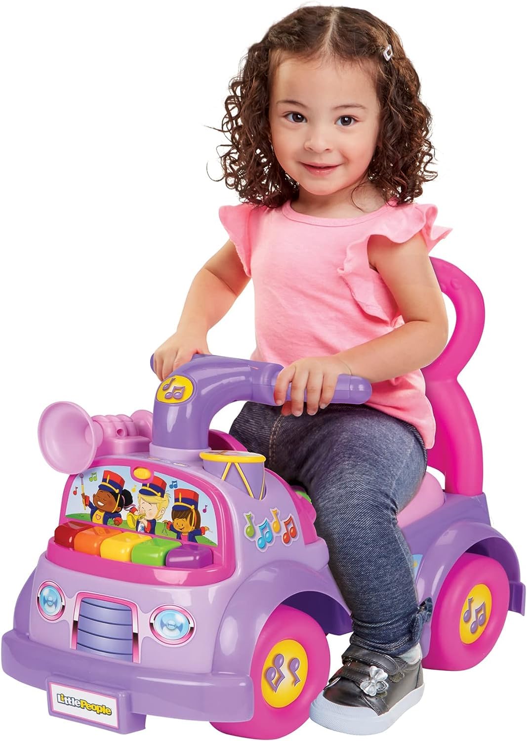 Juguete Para Montar Fisher-price Music Parade, Morado, Con 5 Piezas En Forma De T - Venta Internacional.