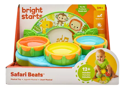 Foto 3 pulgar | Juguete Musical Tambor Safari Beats De Bright Starts