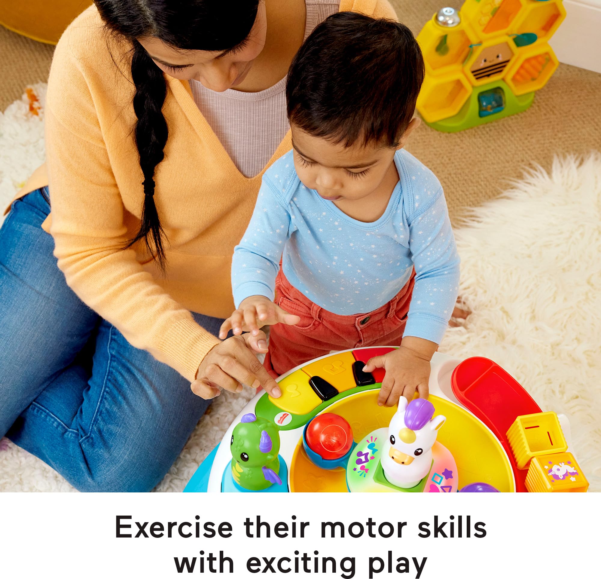 Foto 5 | Kit De Juego Fisher-price Let's Crawl & Cruise Durante Más De 6 Meses Con Juguetes - Venta Internacional.