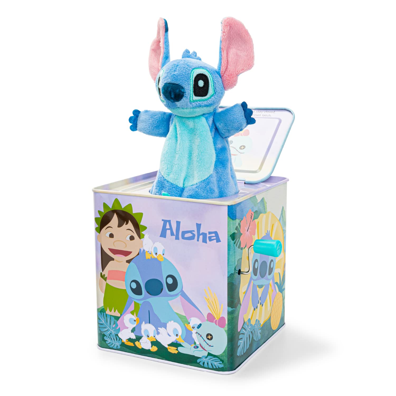 Foto 1 | Juguete Musical Jack In The Box Disney Baby Lilo And Stitch - Venta Internacional.