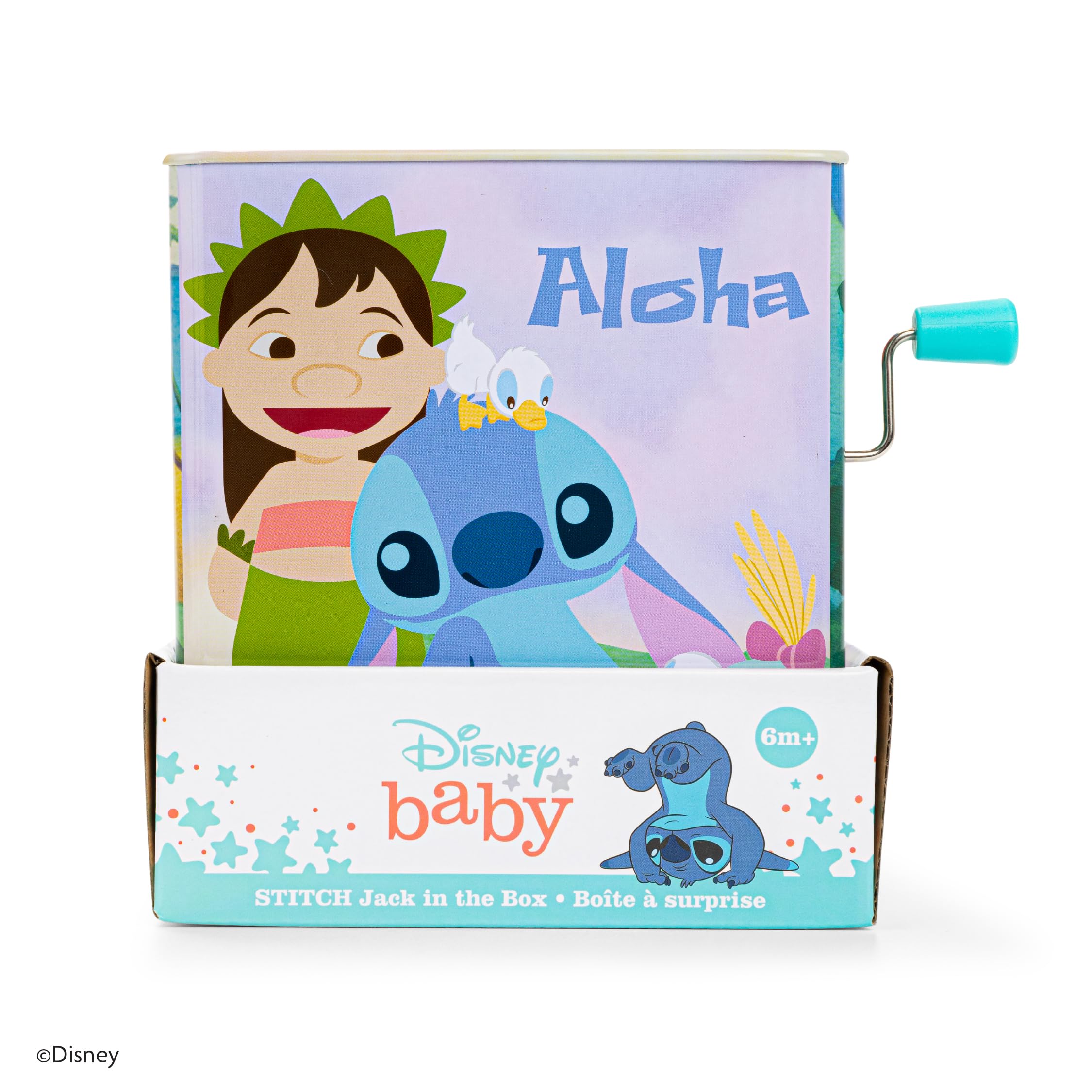 Foto 6 pulgar | Juguete Musical Jack In The Box Disney Baby Lilo And Stitch - Venta Internacional.