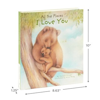 Foto 3 | Libro Grabable Hallmark All The Places I Love You Con Música - Venta Internacional.