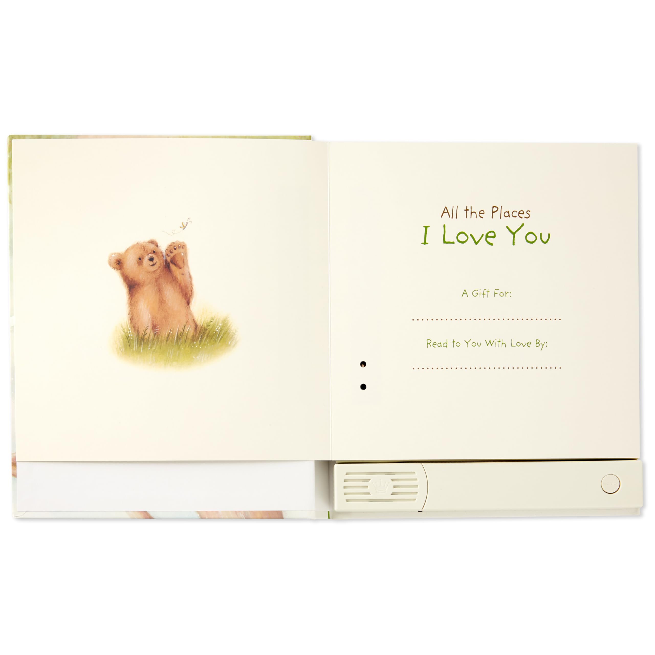 Foto 8 pulgar | Libro Grabable Hallmark All The Places I Love You Con Música - Venta Internacional.