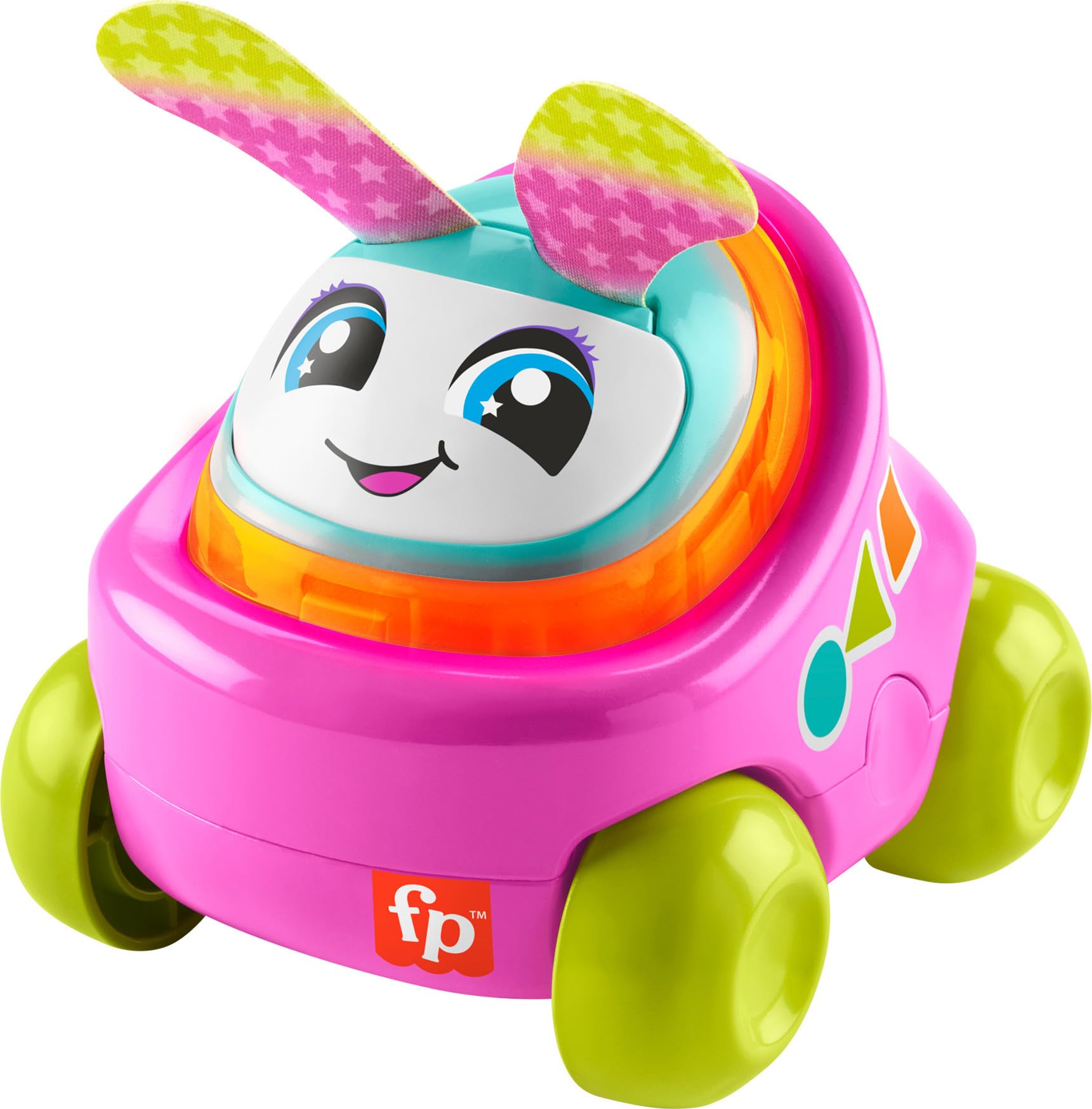 Cochecito De Dj Learning Toy Fisher-price Para Empujar, Rosa, 9+m - Venta Internacional.