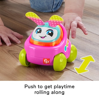 Foto 4 | Cochecito De Dj Learning Toy Fisher-price Para Empujar, Rosa, 9+m - Venta Internacional.