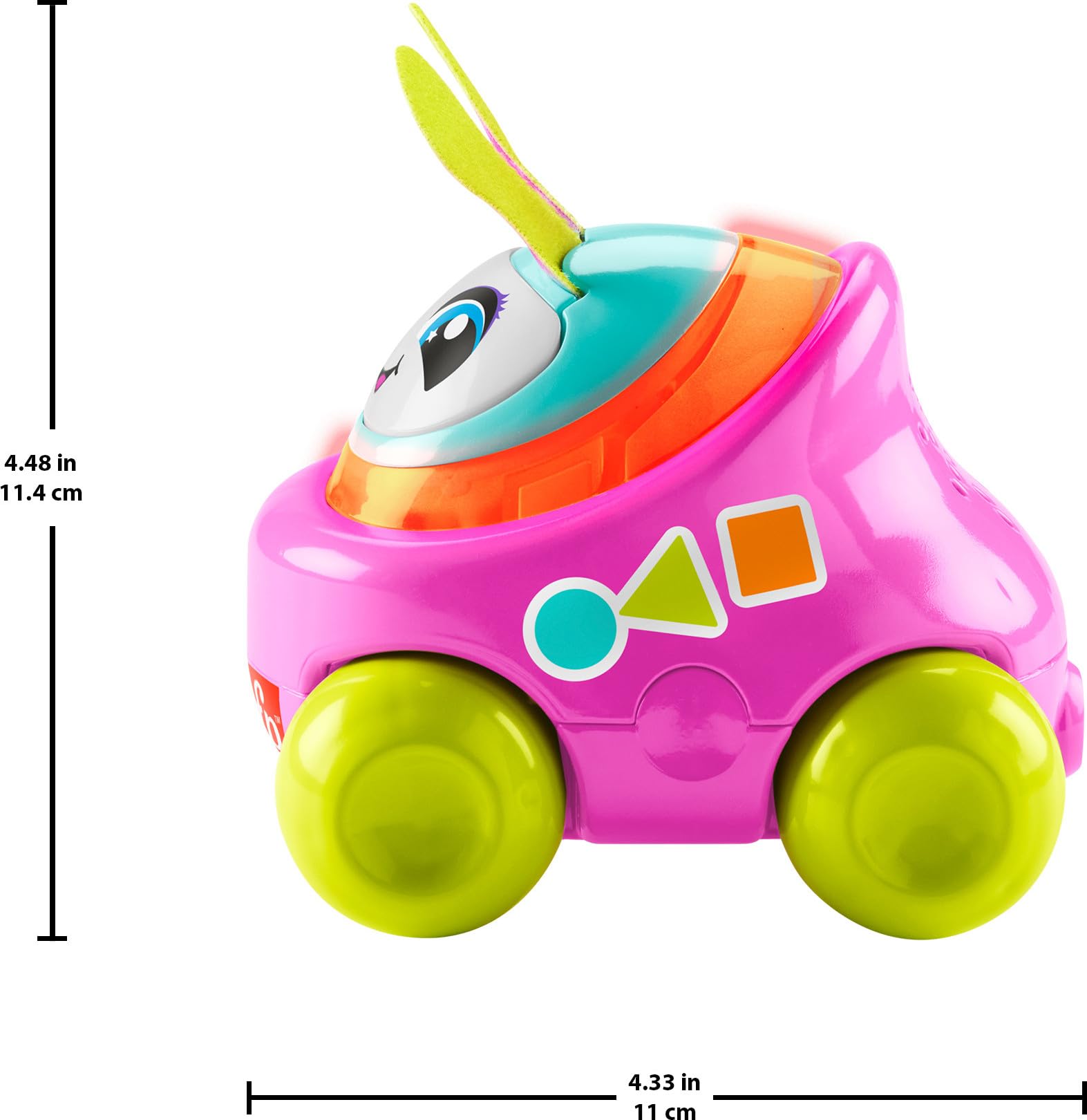Foto 6 pulgar | Cochecito De Dj Learning Toy Fisher-price Para Empujar, Rosa, 9+m - Venta Internacional.