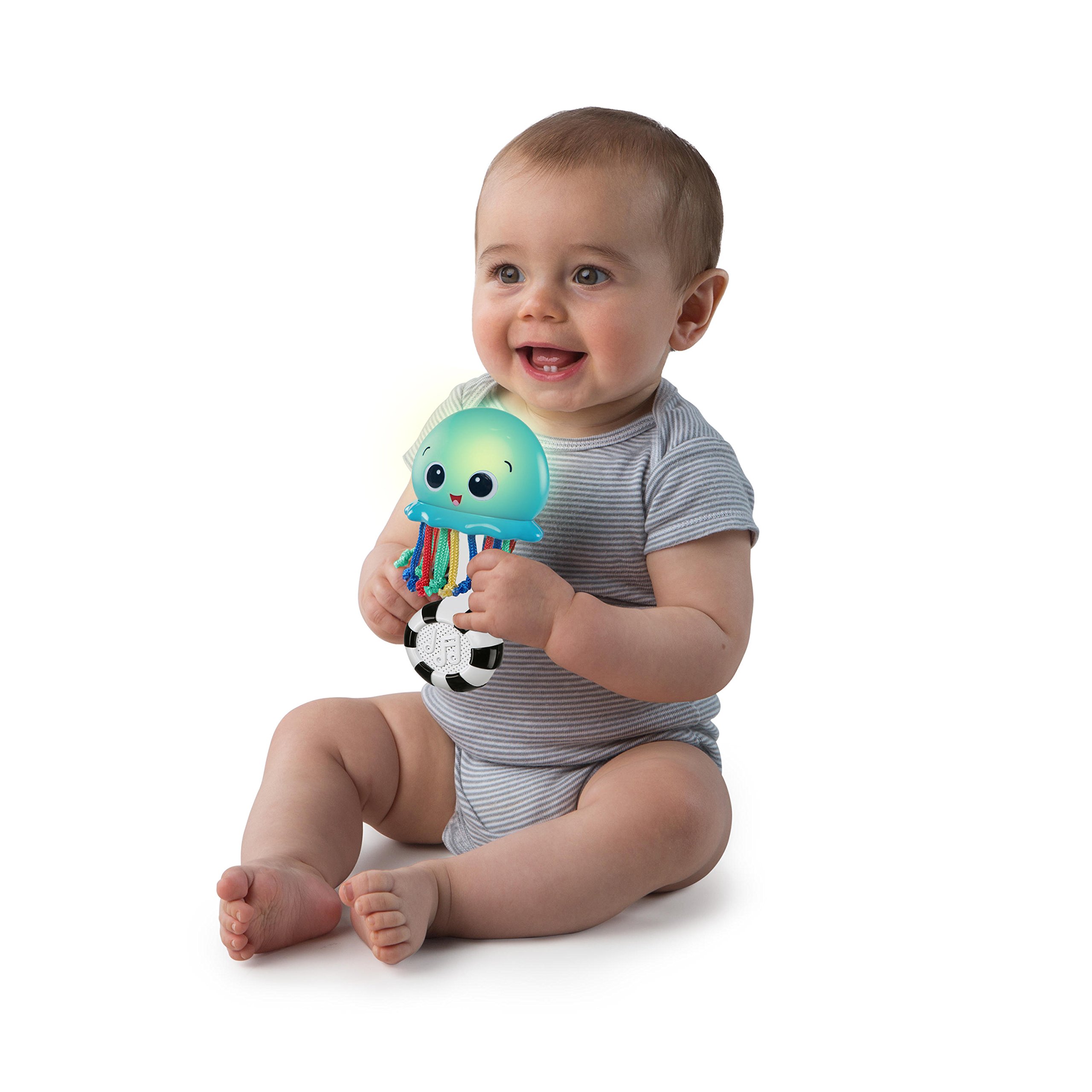 Foto 6 pulgar | Juguete Musical Sensory Shaker Baby Einstein Ocean Glow Newborn+ - Venta Internacional.