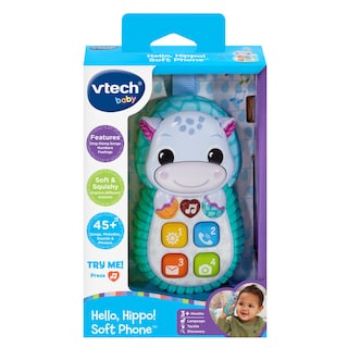 Foto 5 | Toy Vtech Baby ¡hola, Hipopótamo! Teléfono Blando, Pequeño - Venta Internacional.
