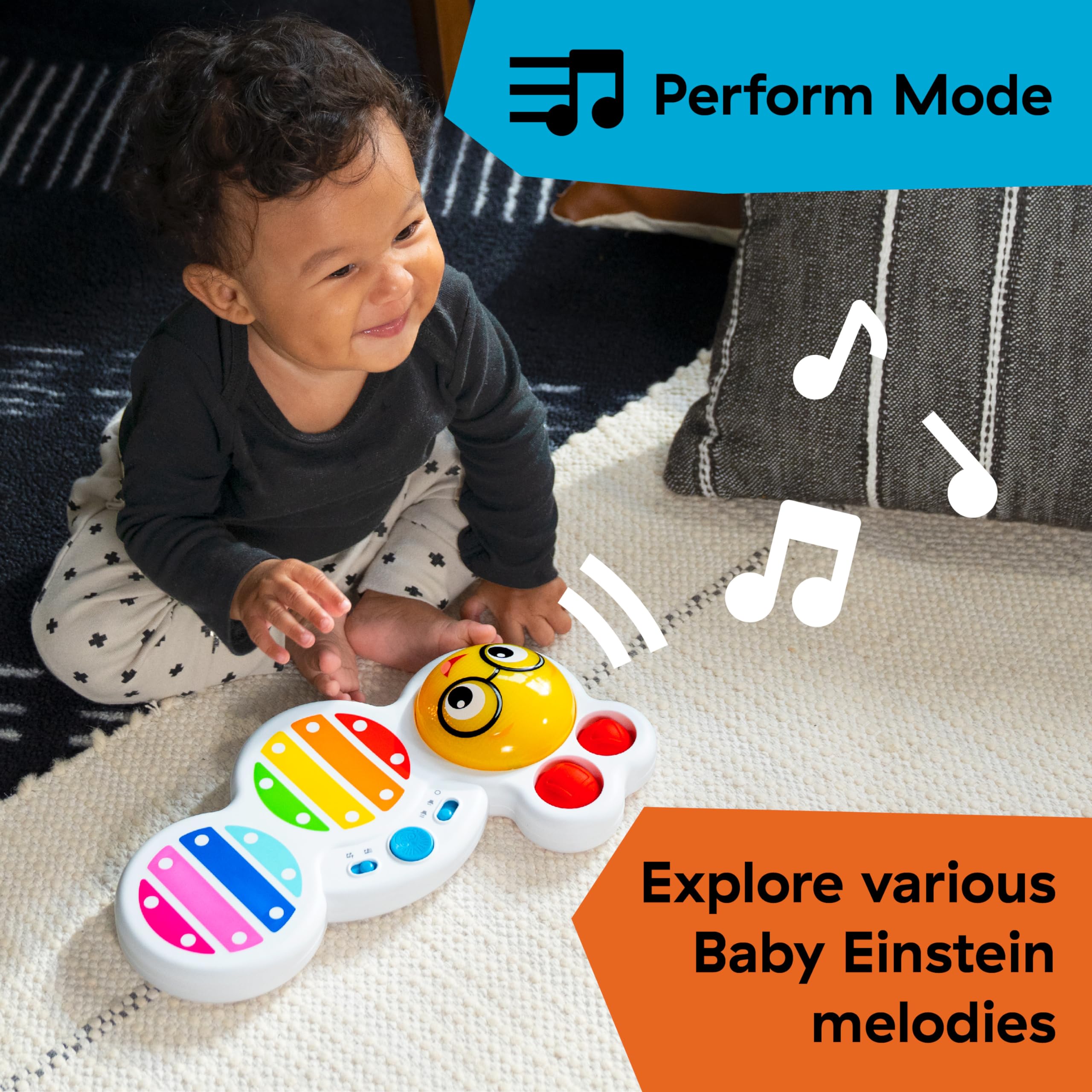 Foto 3 | Juguete Musical Baby Einstein Cals Curious Keys, Xilófono Para Mayores De 12 Meses - Venta Internacional.