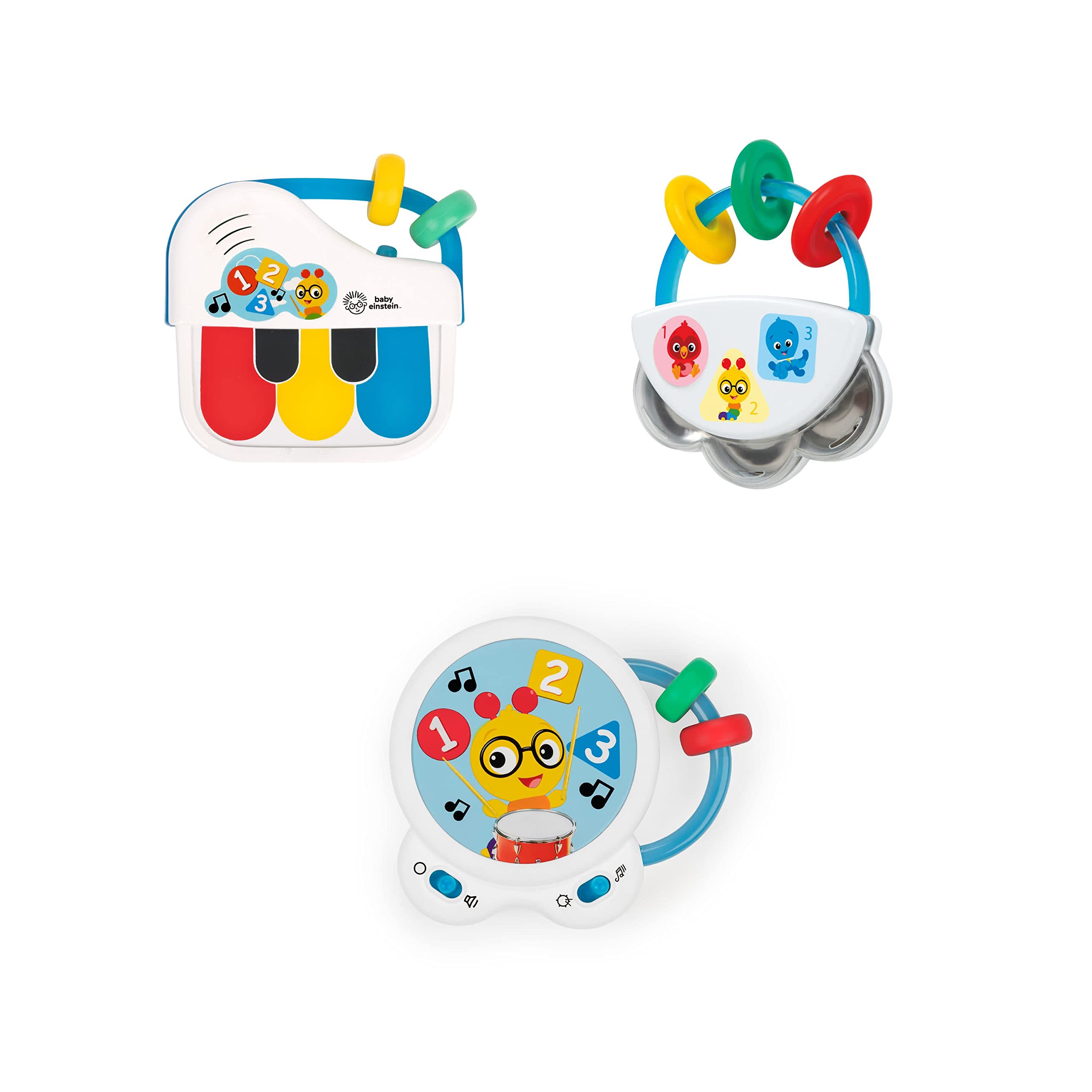 Foto 2 pulgar | Set De Juguetes Musicales Baby Einstein Small Symphony, 3 Piezas, 3+ Mo - Venta Internacional.
