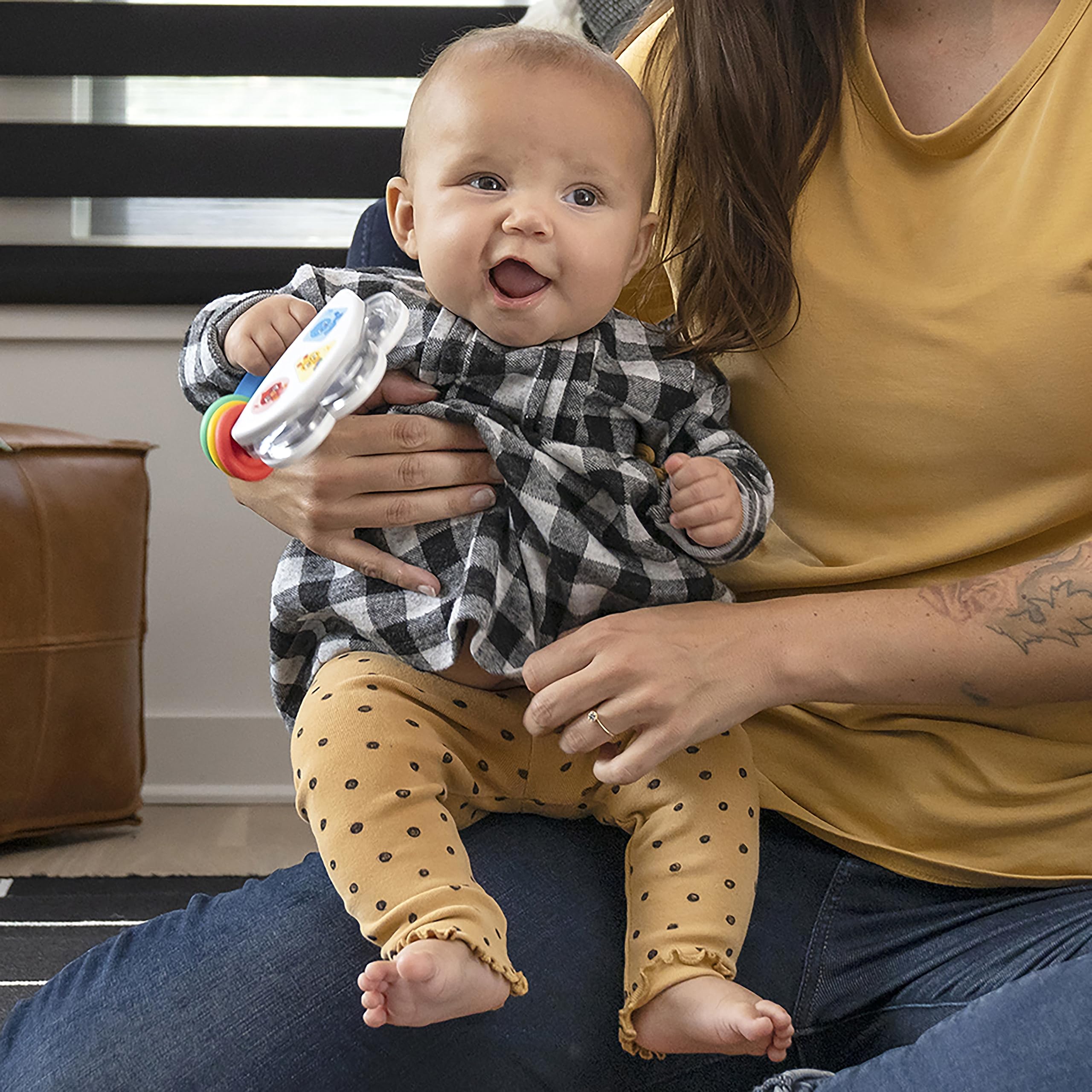 Foto 4 pulgar | Juguete Musical Baby Einstein, Pequeño Sonajero Para Panderetas, A Partir De 3 Meses - Venta Internacional.