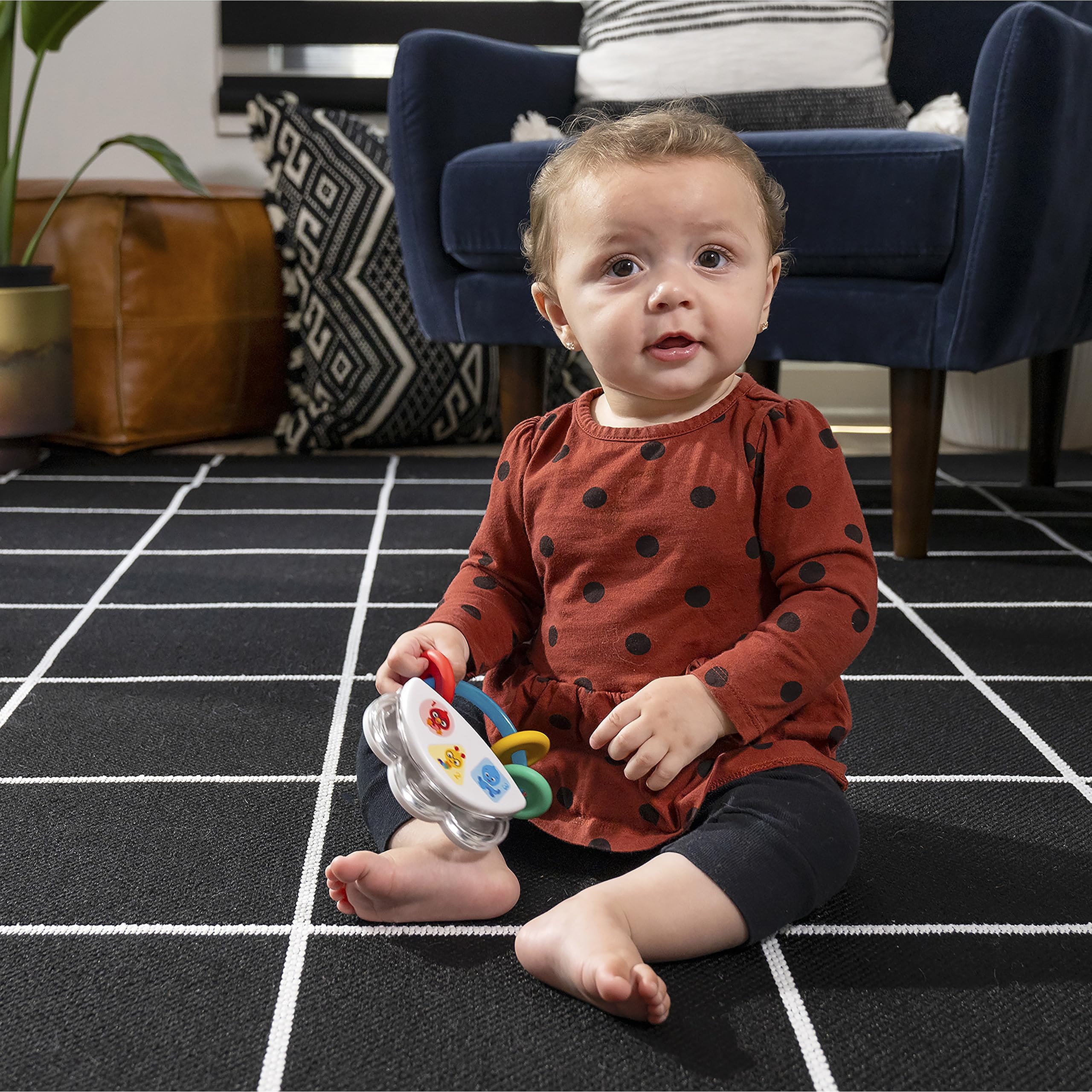 Foto 7 | Juguete Musical Baby Einstein, Pequeño Sonajero Para Panderetas, A Partir De 3 Meses - Venta Internacional.