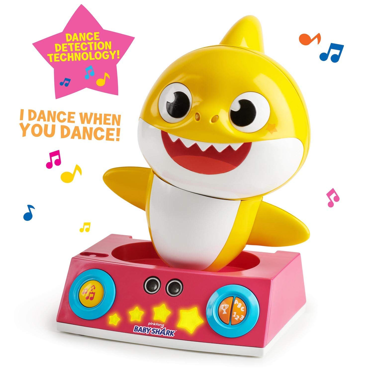 Foto 3 | Toy Wowwee Pinkfong Baby Shark Dancing Dj Con 3 Juegos - Venta Internacional.