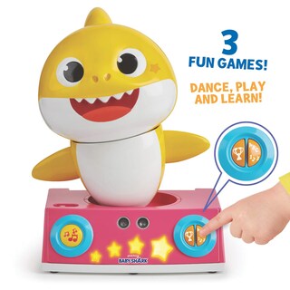 Foto 4 | Toy Wowwee Pinkfong Baby Shark Dancing Dj Con 3 Juegos - Venta Internacional.