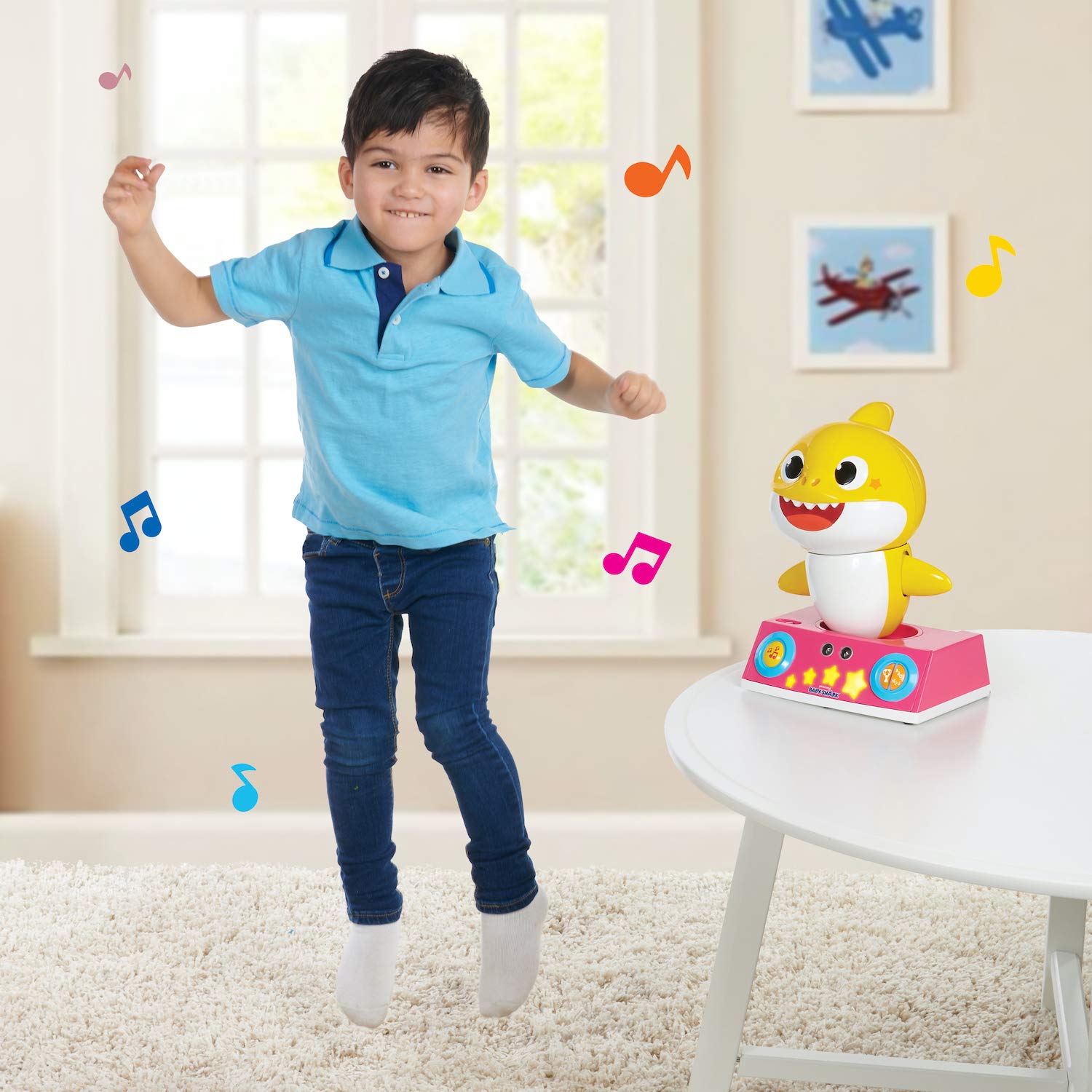 Foto 7 pulgar | Toy Wowwee Pinkfong Baby Shark Dancing Dj Con 3 Juegos - Venta Internacional.
