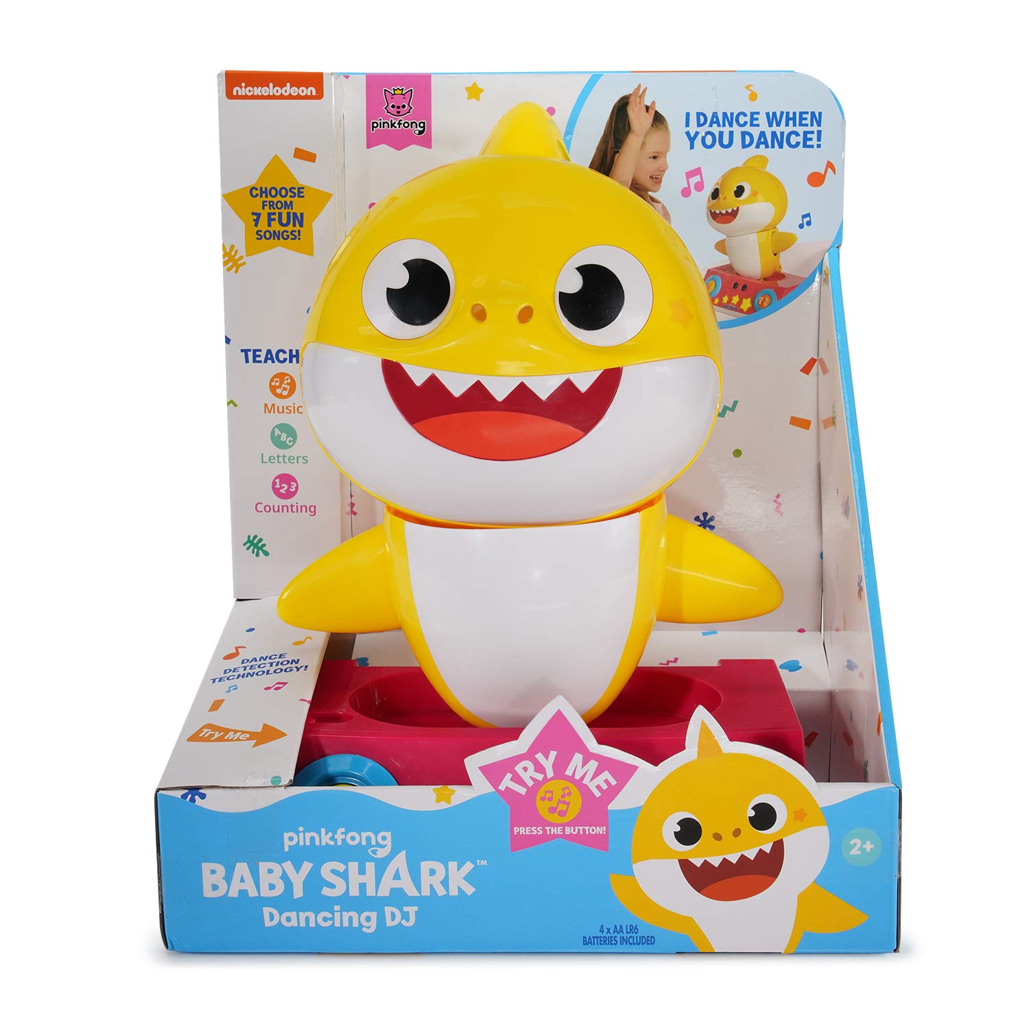 Foto 7 | Toy Wowwee Pinkfong Baby Shark Dancing Dj Con 3 Juegos - Venta Internacional.