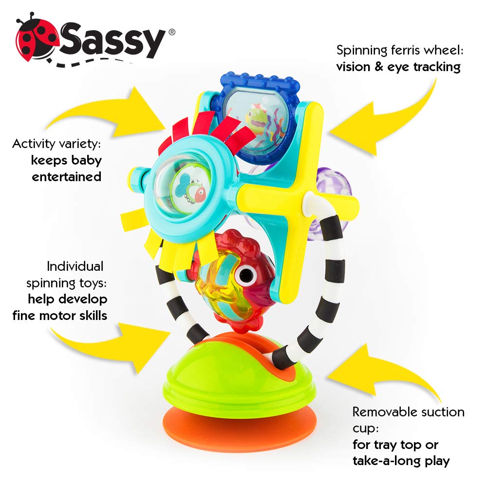 Foto 7 pulgar | Trona Toy Sassy Fishy Fascination Station 2 En 1 Para Más De 6 Meses - Venta Internacional.
