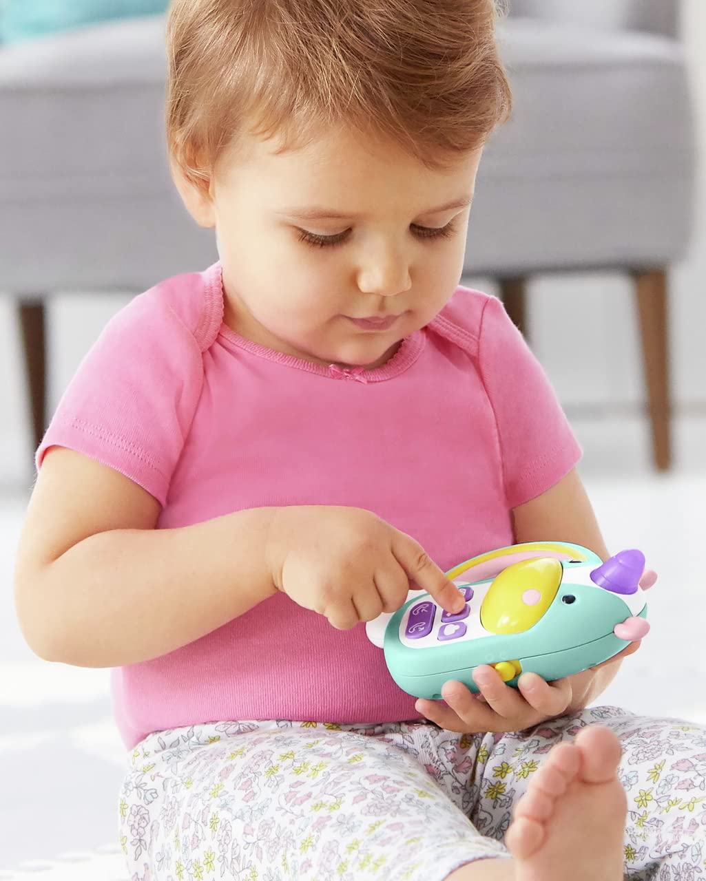 Foto 5 pulgar | Teléfono Móvil Para Bebés Skip Hop Zoo Unicorn Con Sonidos Y Canciones - Venta Internacional.