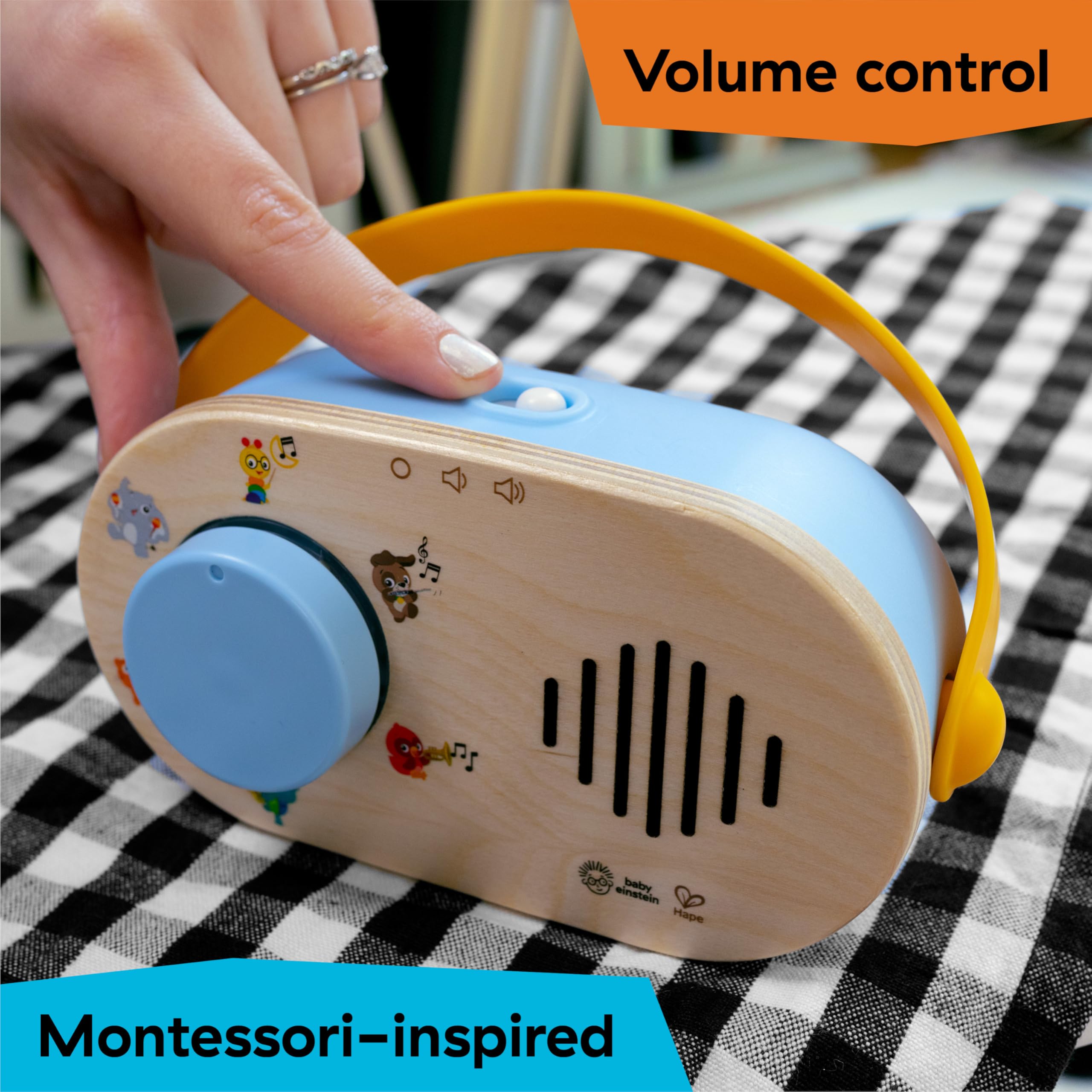 Foto 7 pulgar | Radio De Juguete Baby Einstein + Hape Discovery Con Música Y Luces - Venta Internacional.